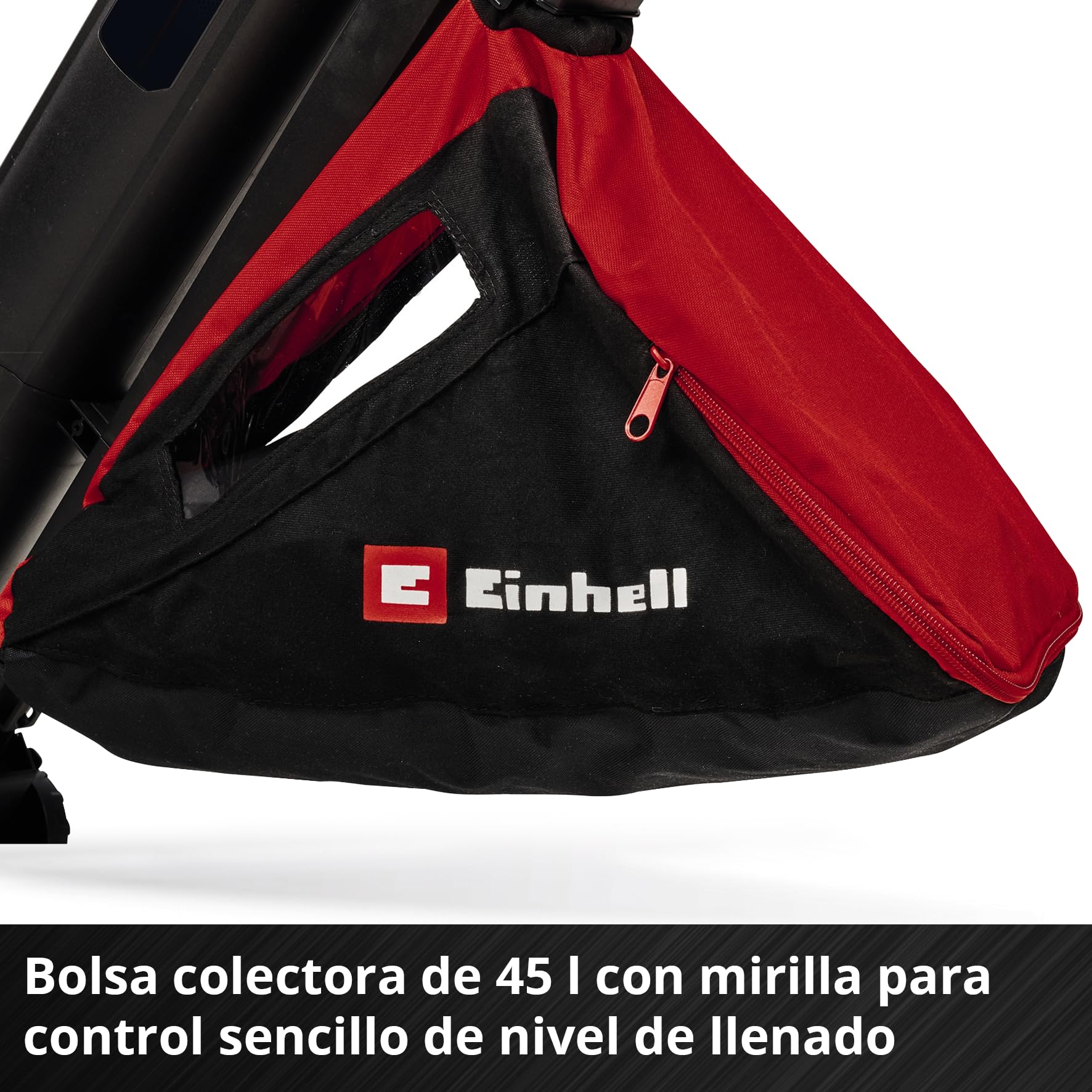 Einhell Profesional Aspirador de Hojas con batería VENTURRO 36/240 Power X-Change (36V, Potencia de aspiración 740m³/h, Bolsa colectora 45l, func. de soplado hasta 240km/h, sin batería)