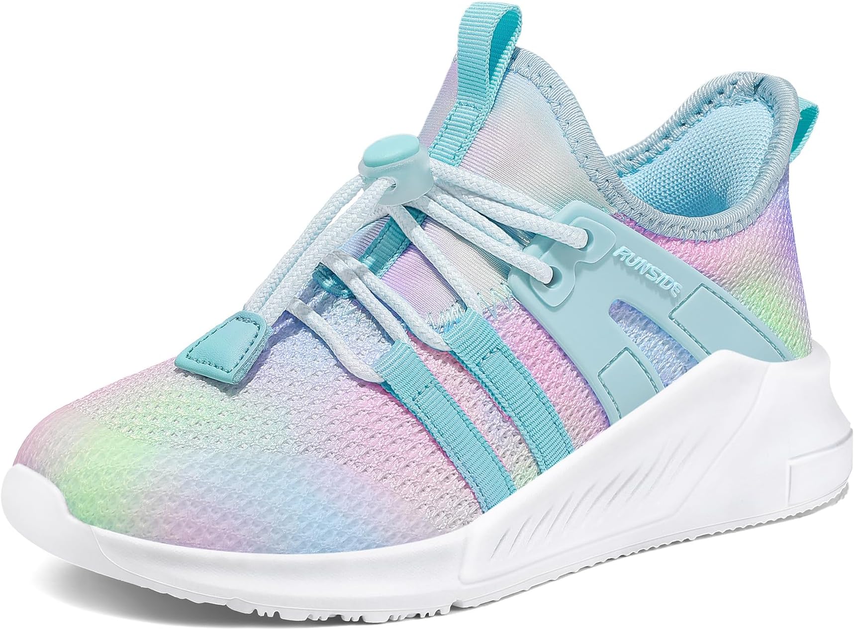 Girls Tennis Shoes Lightweight Sports Kids Sneakers Lace-up for Running/Walking, Toddler/Little Kid/Big Kid