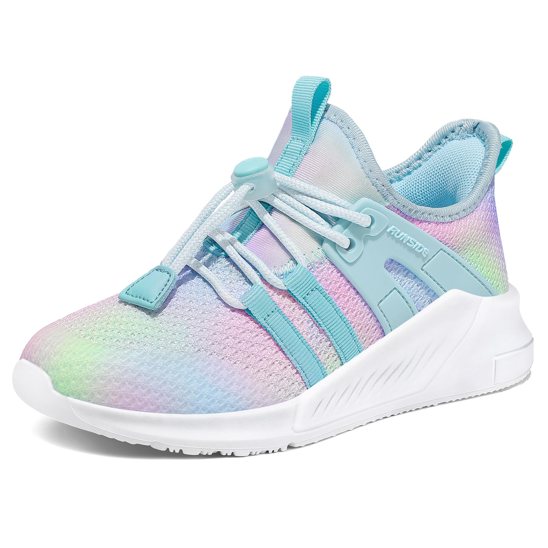 Girls Tennis Shoes Lightweight Sports Kids Sneakers Lace-up for Running/Walking, Toddler/Little Kid/Big Kid