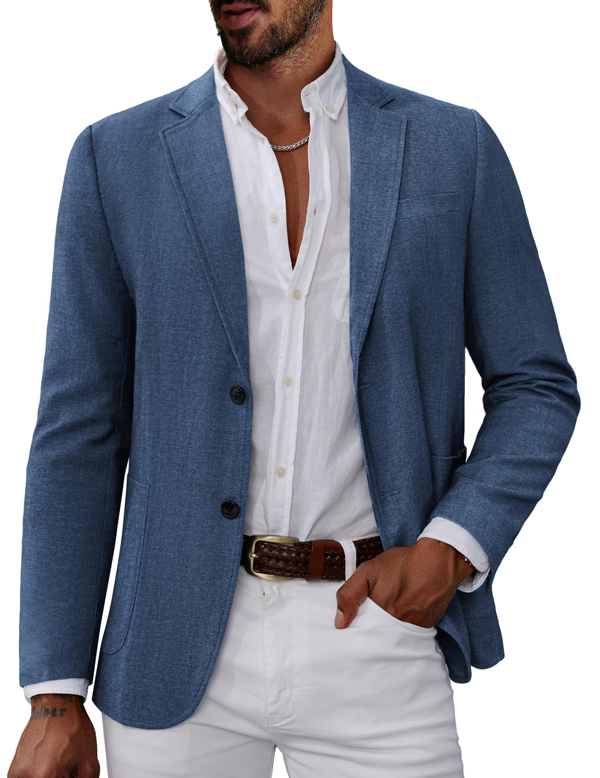 PJ PAUL JONES Sakko - Giacca da uomo sportiva, moderna, per il tempo libero, British Blazer, vestibilità regolare