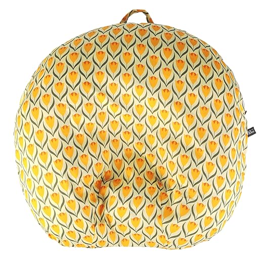 IBraFashion Removable Newborn Lounger Cover Nursing Pillow Slipcover Soft Snug Fits Boppy Lounger(Beige, Jungle Animals)