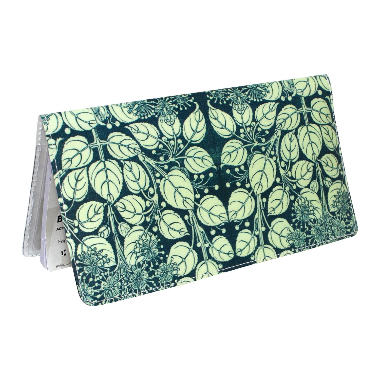 Blue Floral Checkbook Cover Amazon.in Bags, Wallets and Luggage