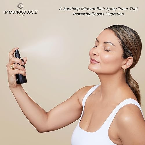 Miniatura 5 de IMMUNOCOLOGIE Vital Ionic Mist - Spray facial hidratante, purificante y refrescante con agua de arcilla verde francesa para calmar el enrojecimiento