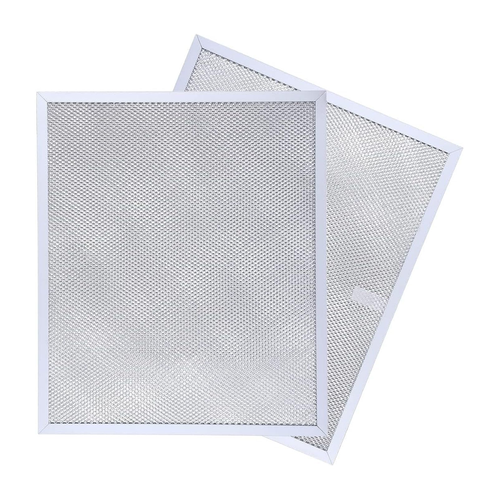 Kalttoy 2Pieces Portable Extractor Hood Filter Metal Grease Filter for Various Series Ranges Hoods Easy to Clean and Maintain Dishwasher Safe Grease