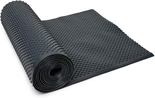 Garronda Lámina corrugada para drenaje, HDPE de alta resistencia – barrera antihumedad y protección de muros, – drenante nodular para sótanos, cimentaciones, huertos elevados 1 m x 20 m GD-0160