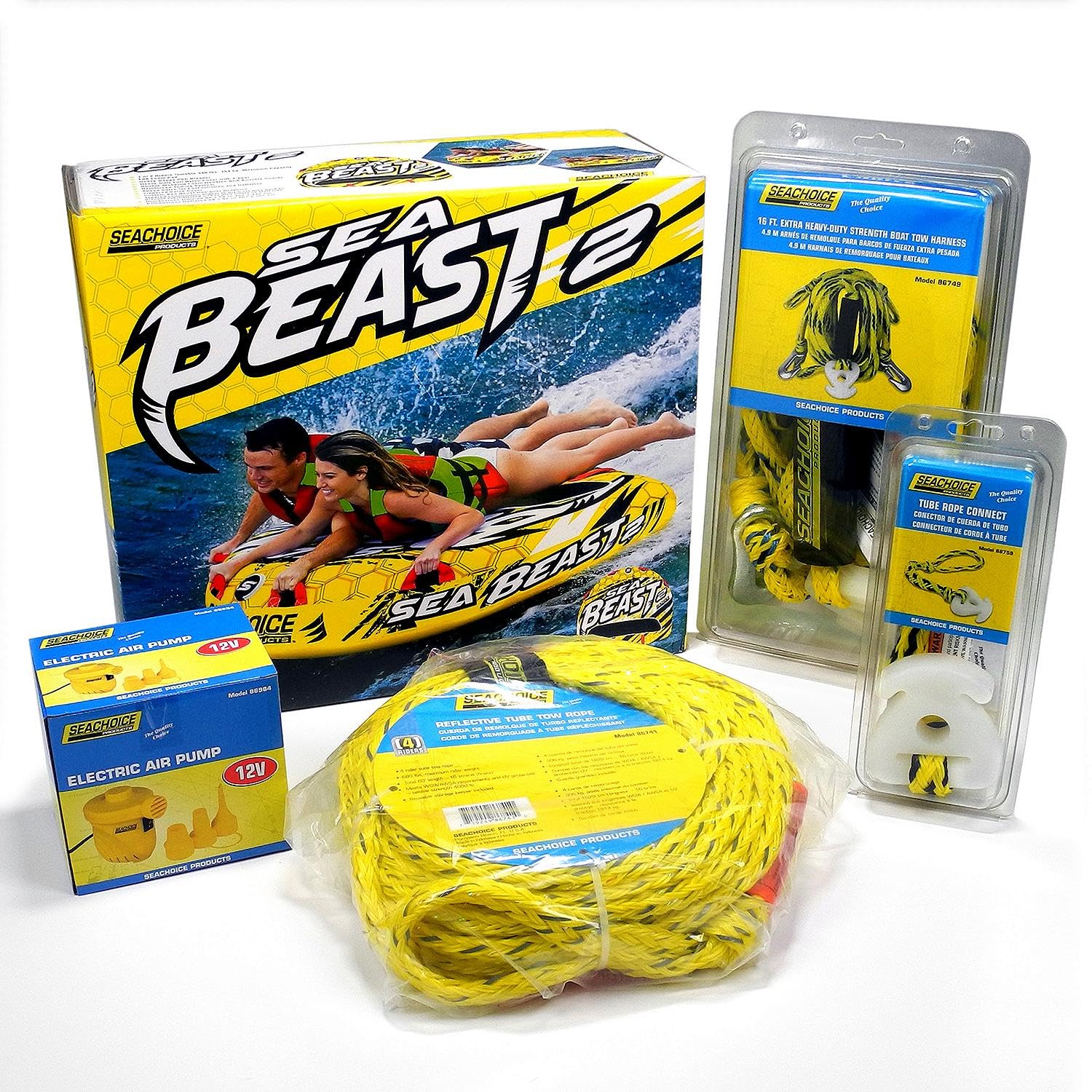 Seachoice Sea-Beast Deck Tube Bundle for 1-2 Riders