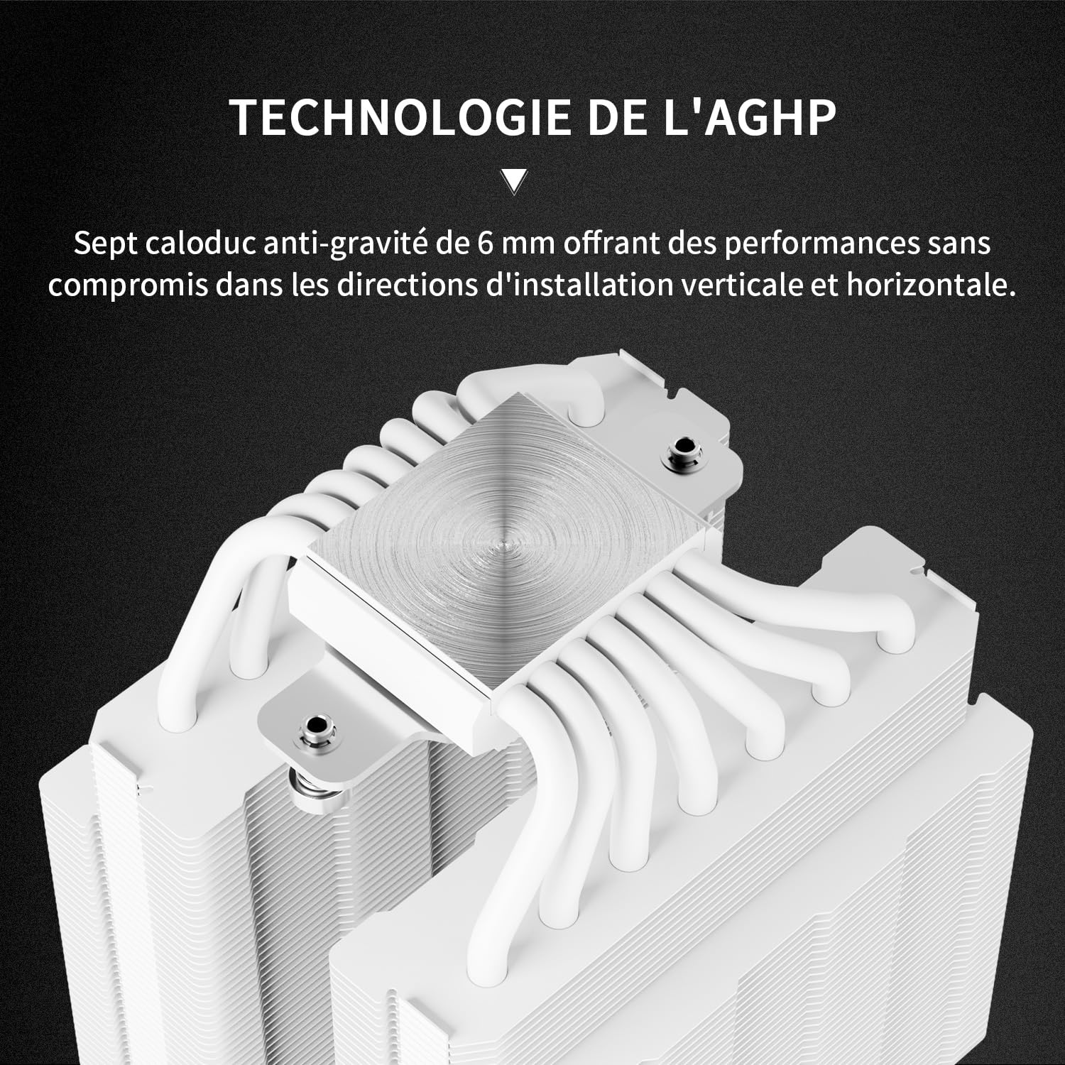 TR -Phantom Spirit 120 Digital SNOW CPU Air Cooler, 7 Heat Tubes CPU Cooler, Dual 120mm PWM Lüfter, Unterstützung für AM4 / AM5 / Intel lga1700/1150/1151/1200/1851