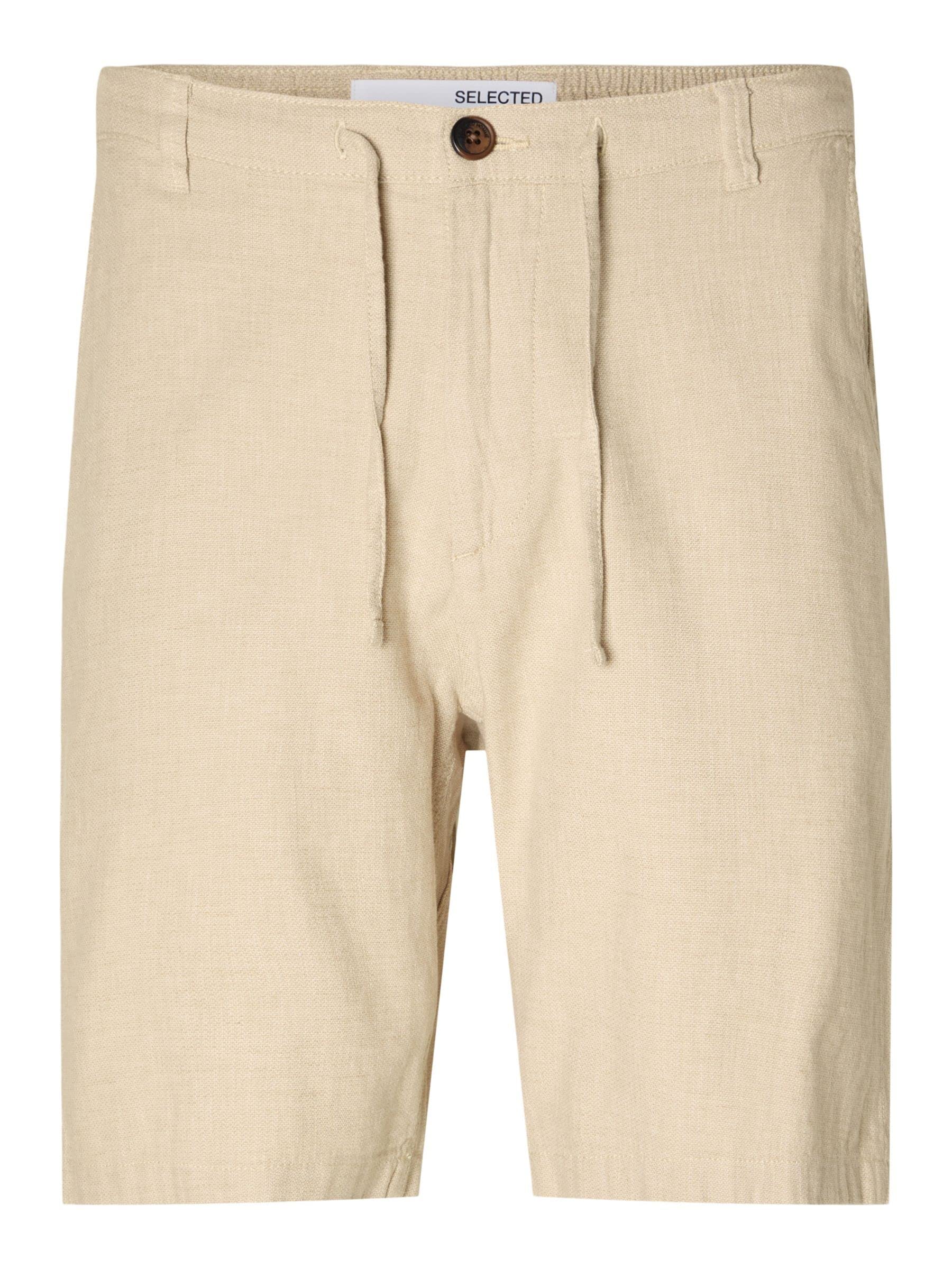 SELECTED HOMME Male Shorts Comfort Fit, Incense, M