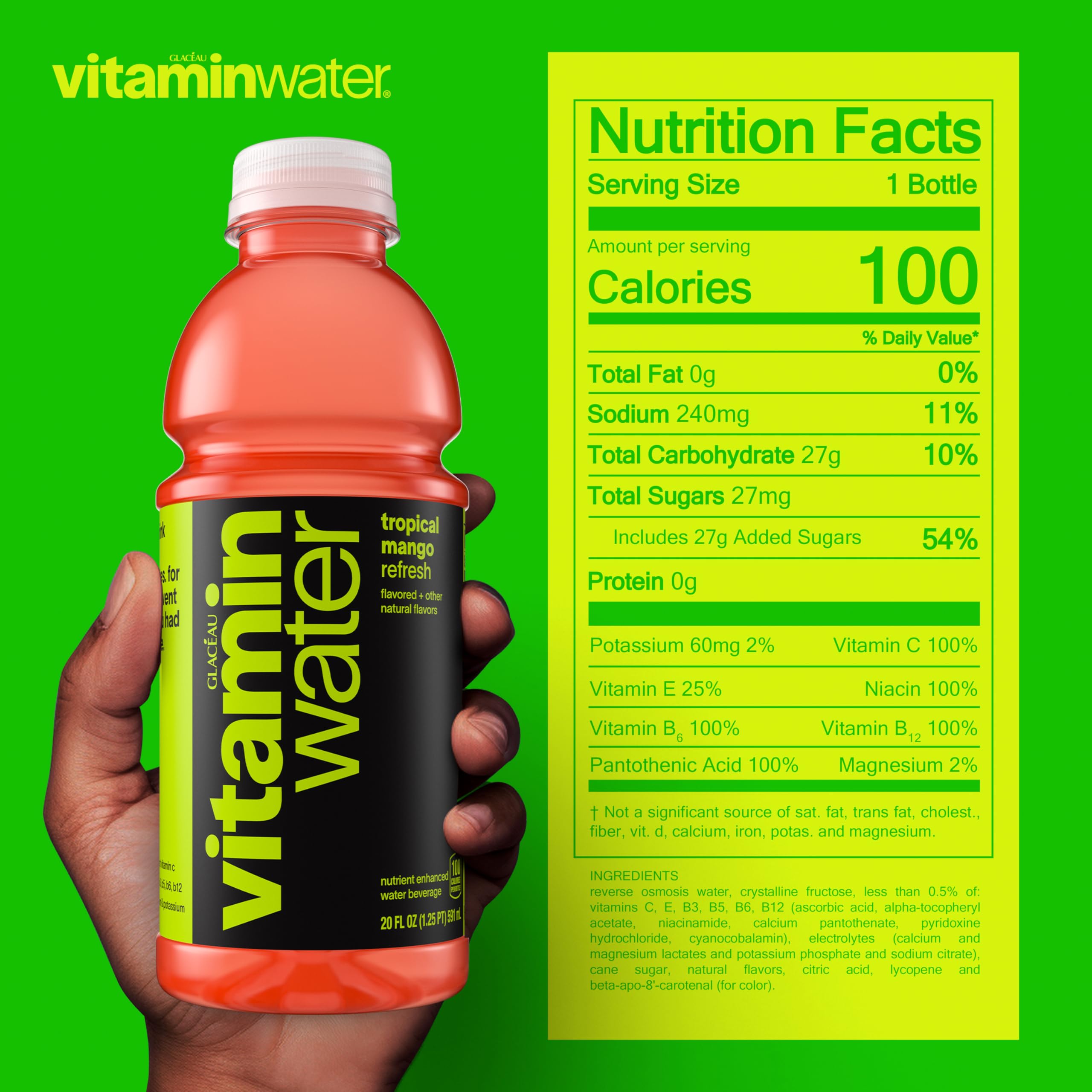 vitaminwater Refresh, 20 fl oz
