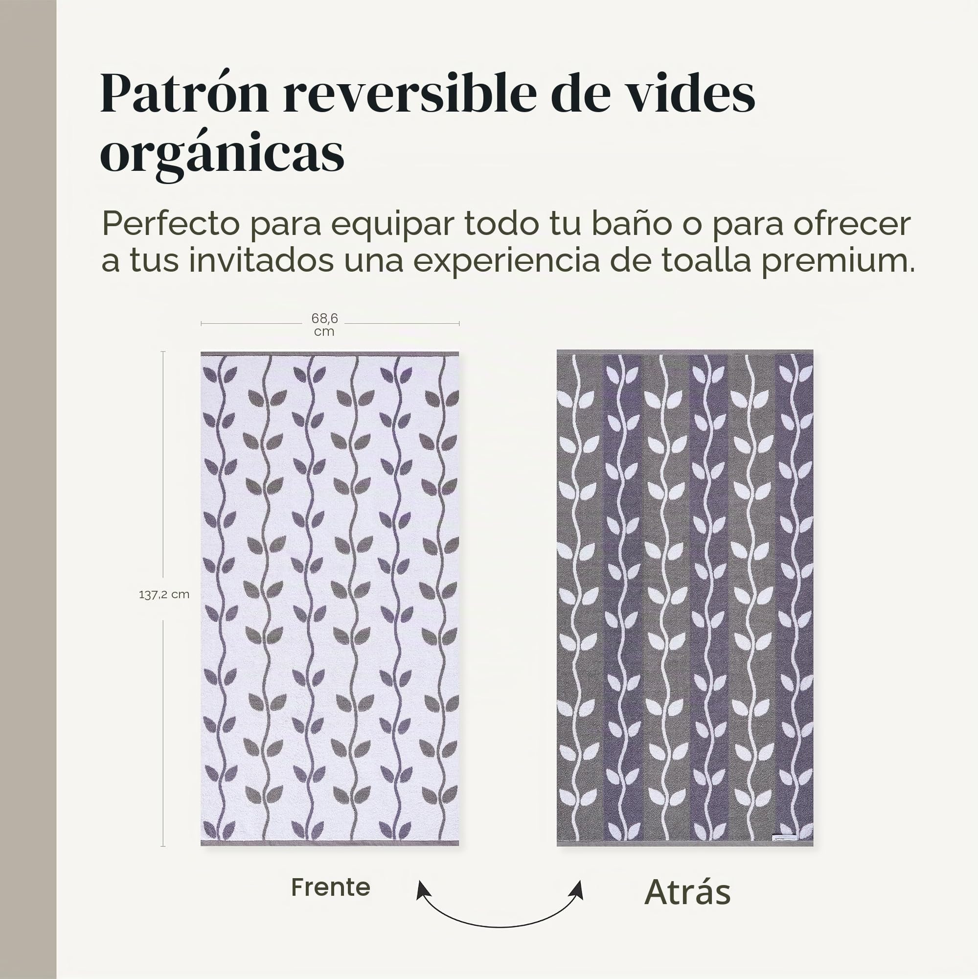 Modern Threads - Juego de Toallas de 6 Piezas, 100% algodón, Jacquard teñido en Hilo y Liso, Incluye 2 Toallas de baño, 2 de Mano, 2 paños, absorbentes, Secado rápido, Suaves y duraderas, Lavanda