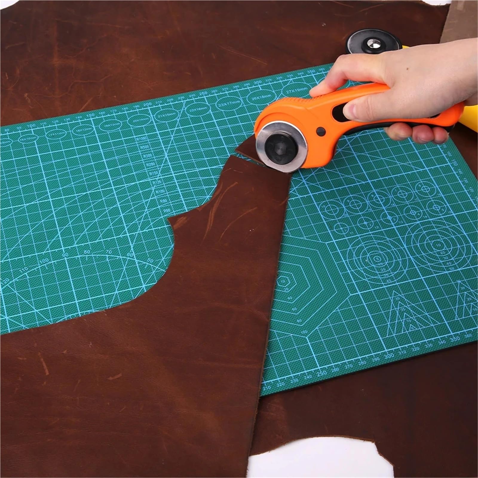 Schneidematte A2 PVC Schneidematte Werkbank Patchwork Cut Pad Nähen Handbuch DIY Messer Gravur Leder Bord Seite Unterlage Büro