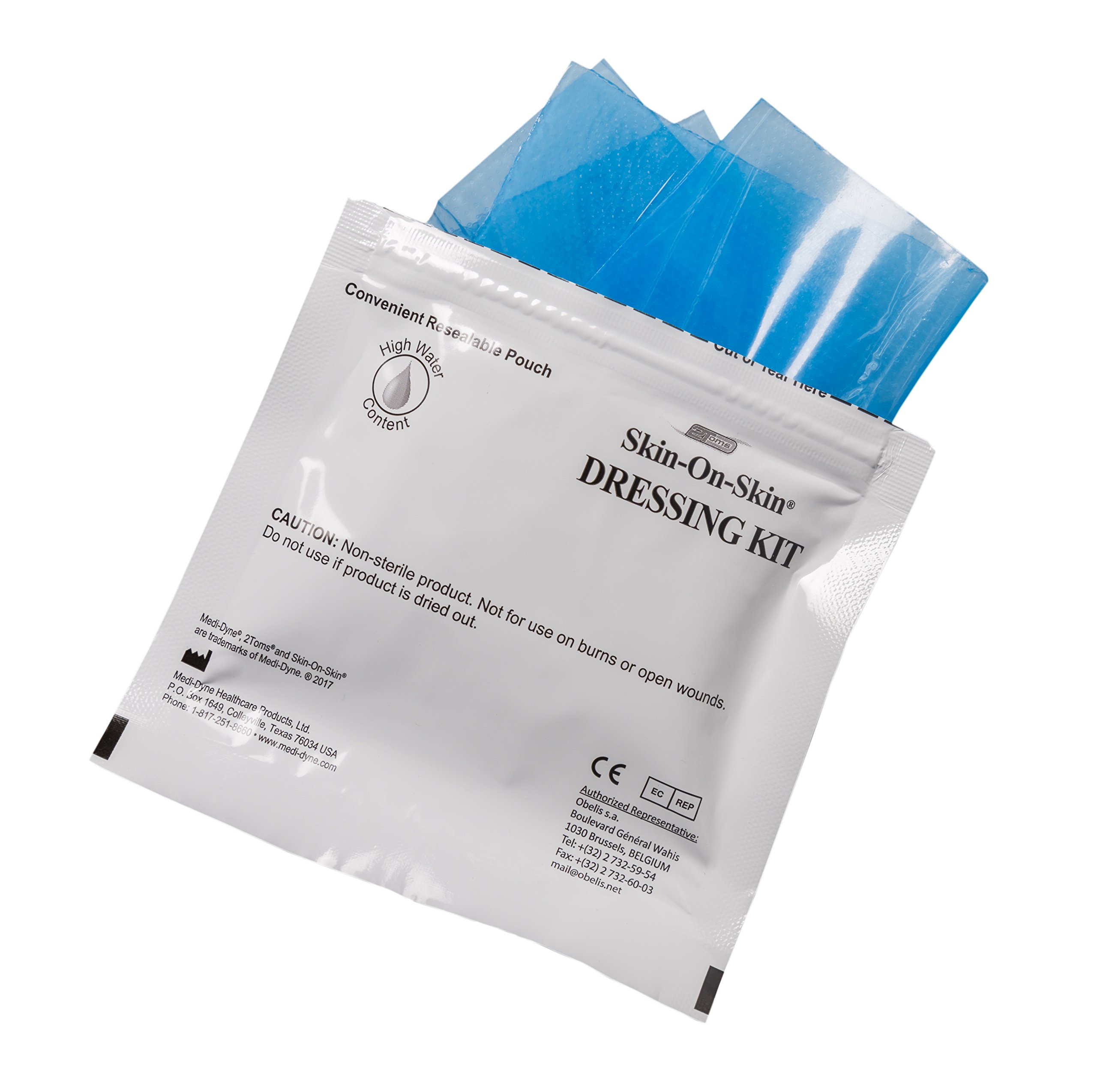 Buy 2Toms SkinonSkin Dressing Kit, Medical Grade Adhesive Bandages