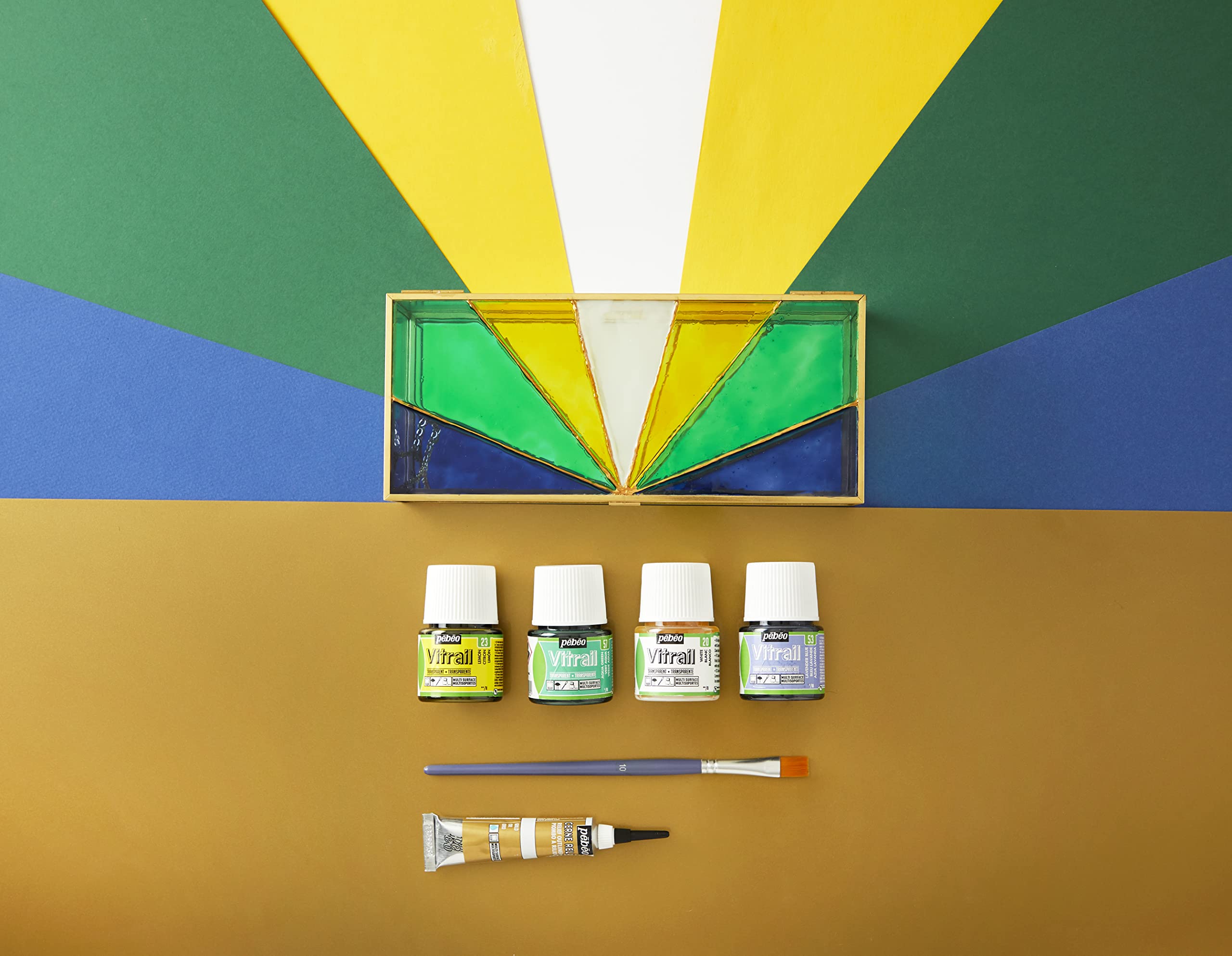 Amazon | ペベオ(Pebeo) ガラス用溶剤系絵具・観賞用 ヴィトラーユ