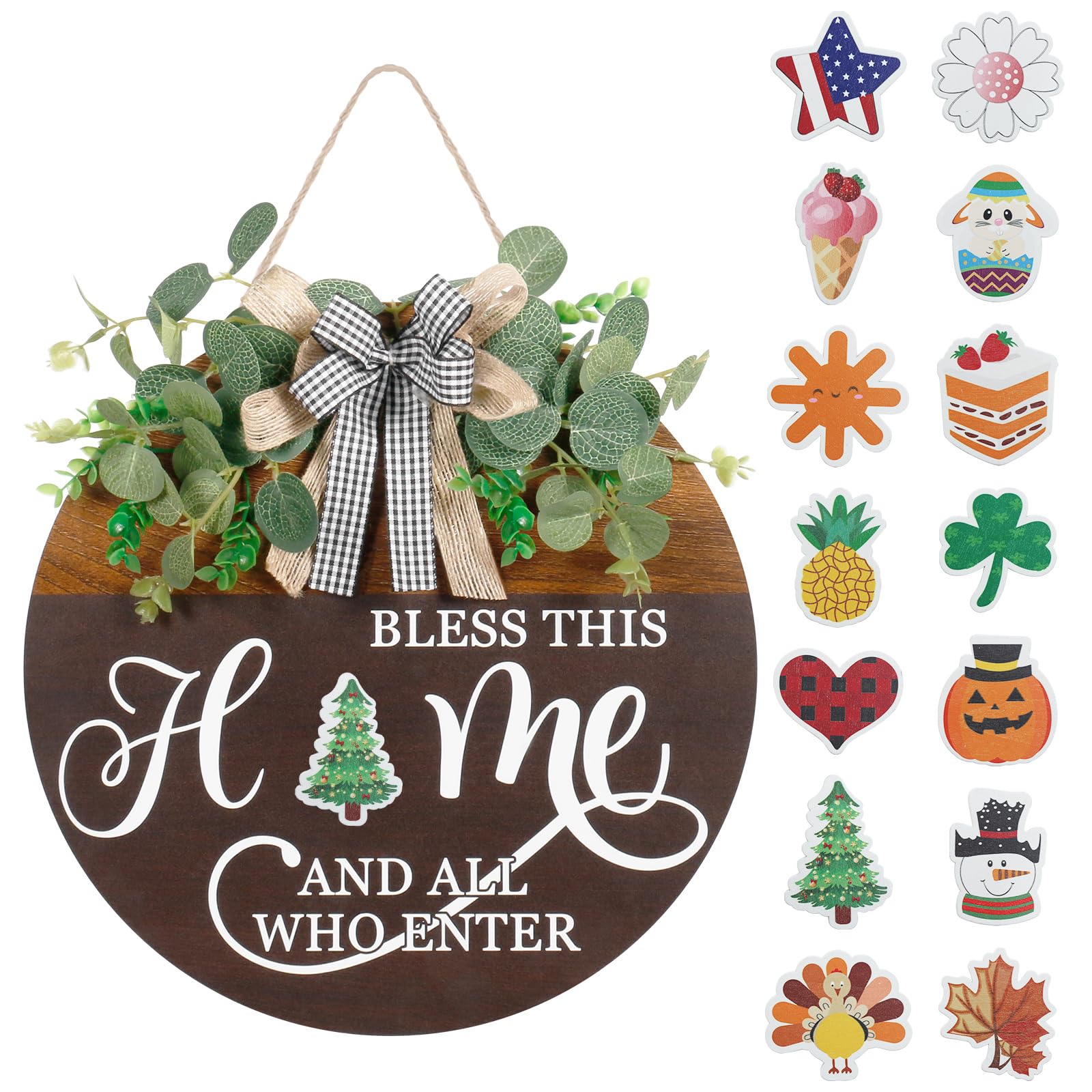 Locker.Ink | Create a Magical Winter Wonderland with These Seasonal Decor Tips Super Holiday Interchangeable Welcome Sign