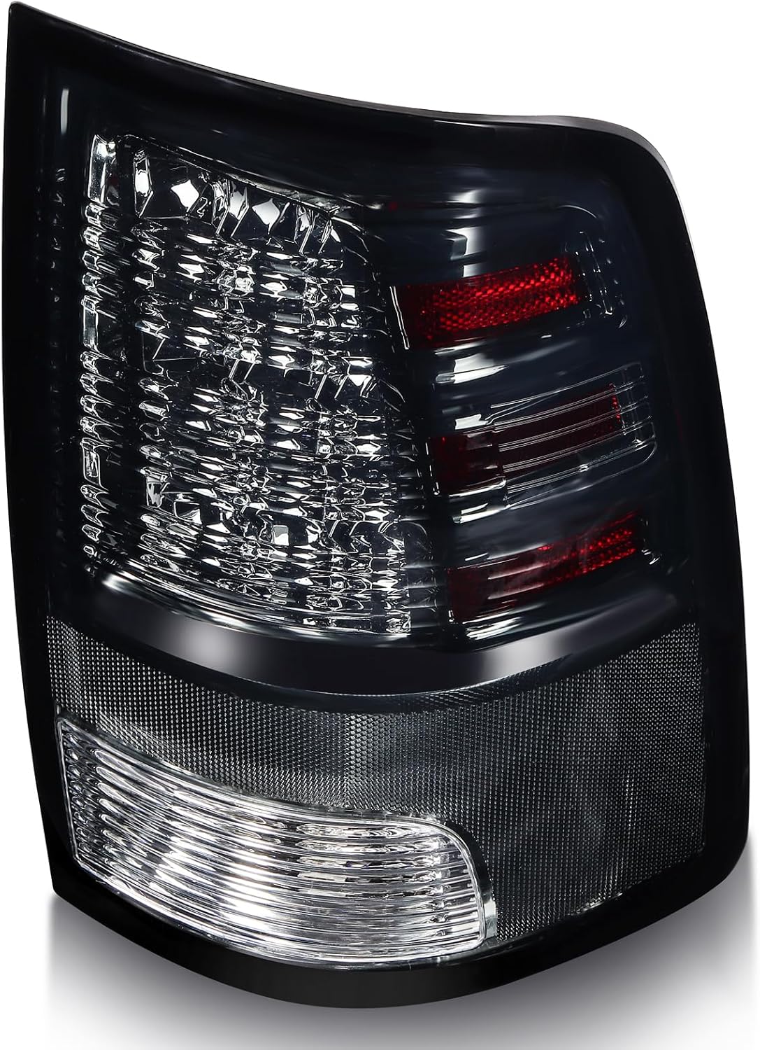 Taillight Assembly Fit with 2009-2018 for Dodge Ram 1500 2010-2018 for Dodge Ram 2500 3500 2019-2022 for Ram 1500 Classic Black Smoked Lens