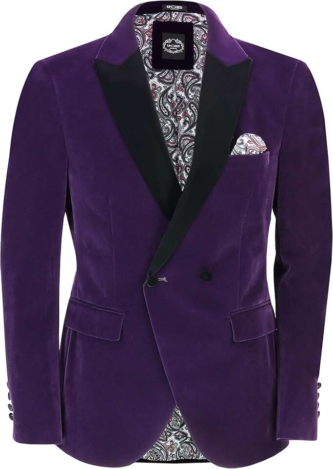 Amazon.co.uk men's velvet jacket Clothing