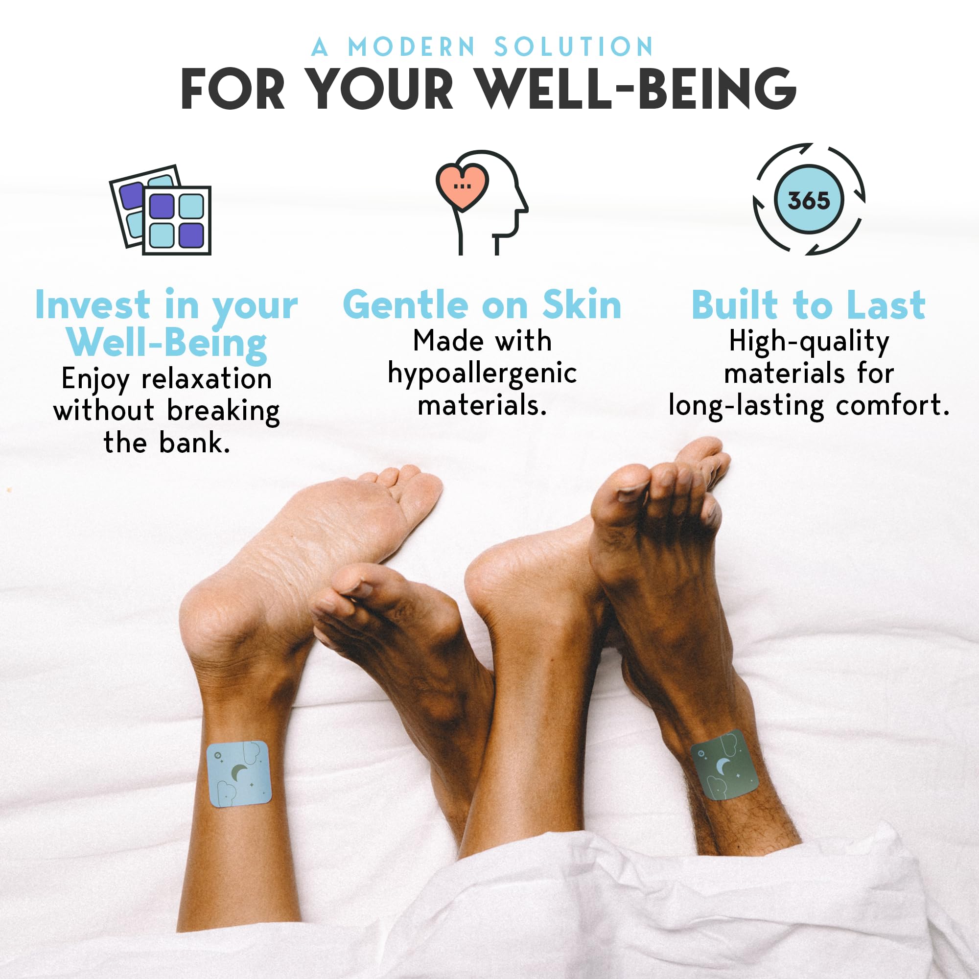 Klova Extra Strength Sleep Patches for Adults | Natural Sleep Aid with 6mg Melatonin, Valerian & L-Theanine | Non-Habit-Forming Deep Sleep Support for Men & Women | 28 Patches — Amazon image 6