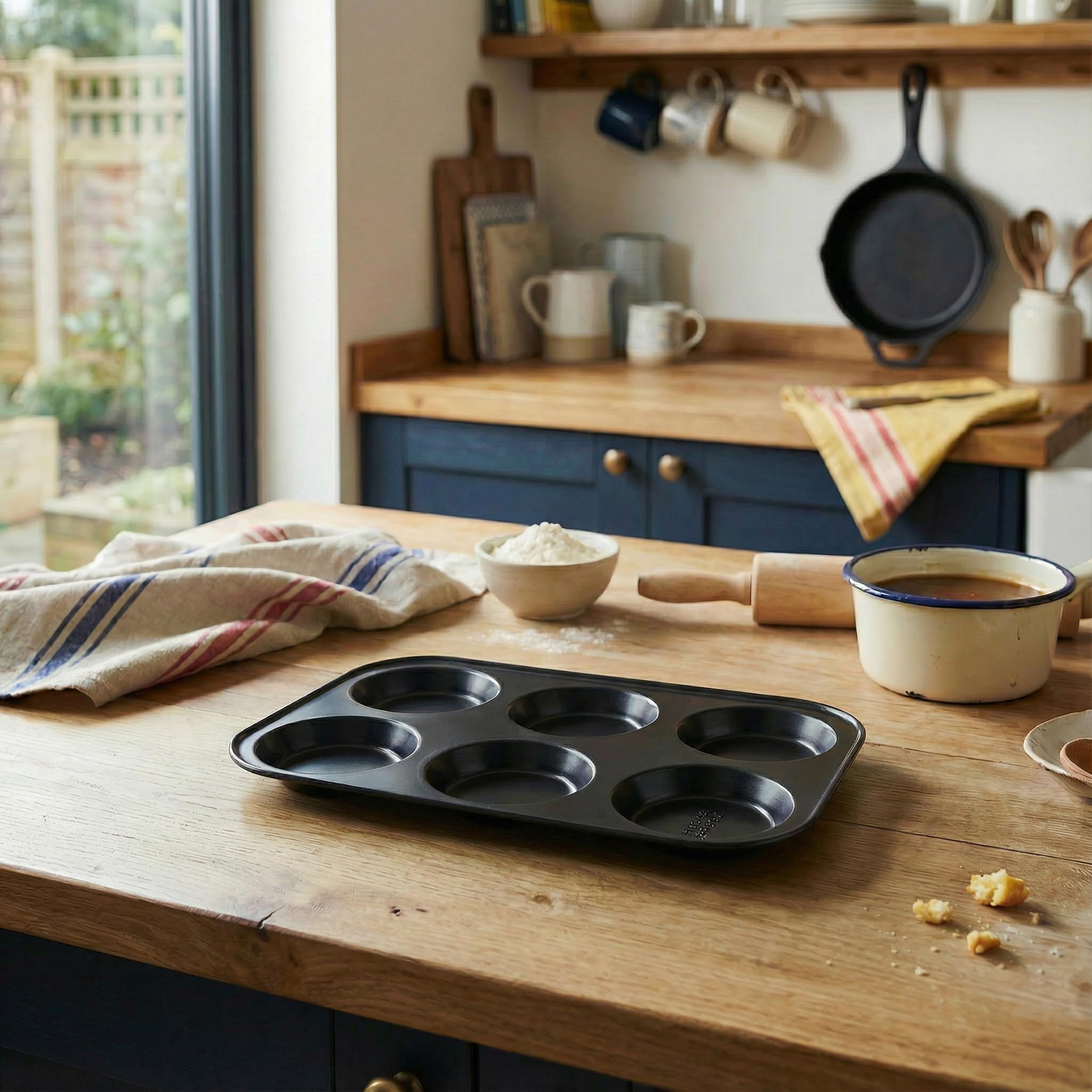 Image secondaire de Moule à Pudding Yorkshire Russell Hobbs - 6 Tasses Antiadhésif