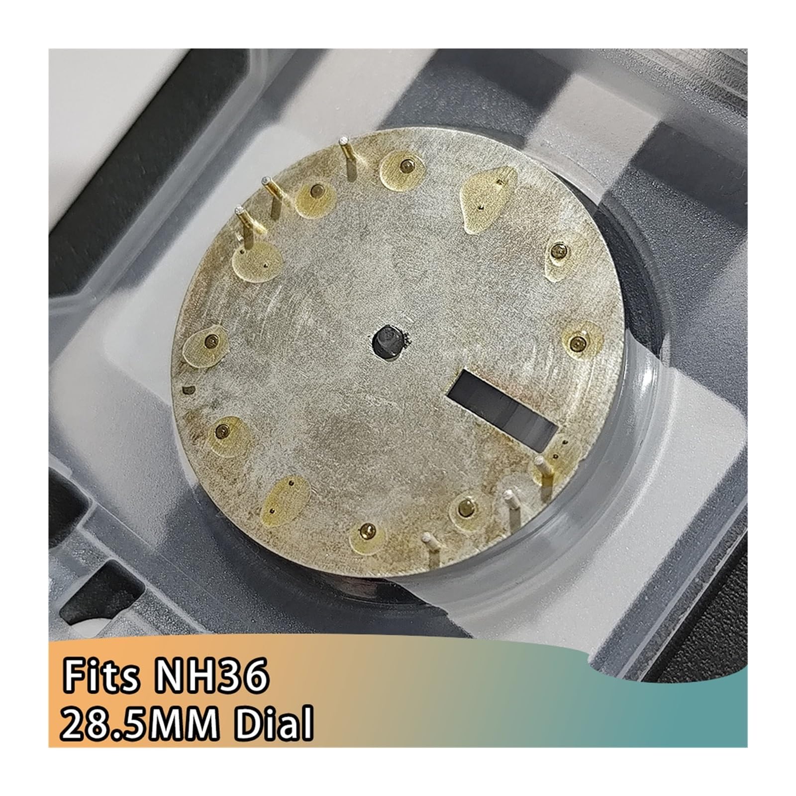 1 szt. NH36 28,5 mm akcesoria do zegarków tarczowych Akcesoria NH35(05,3 pieces)