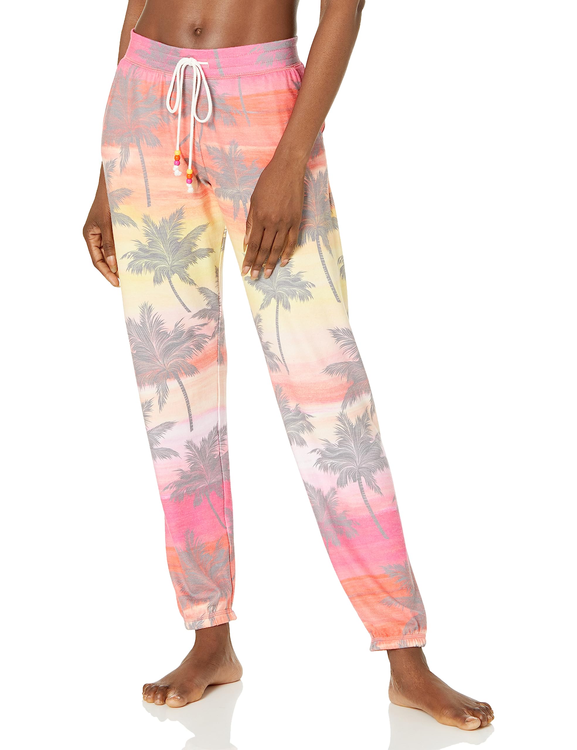 PJ Salvage womens Loungewear Shady Days Banded Pant Pajama Bottom