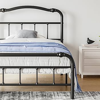 EZBeds Twin XL Bed Frame with Headboard and Footboard, 14