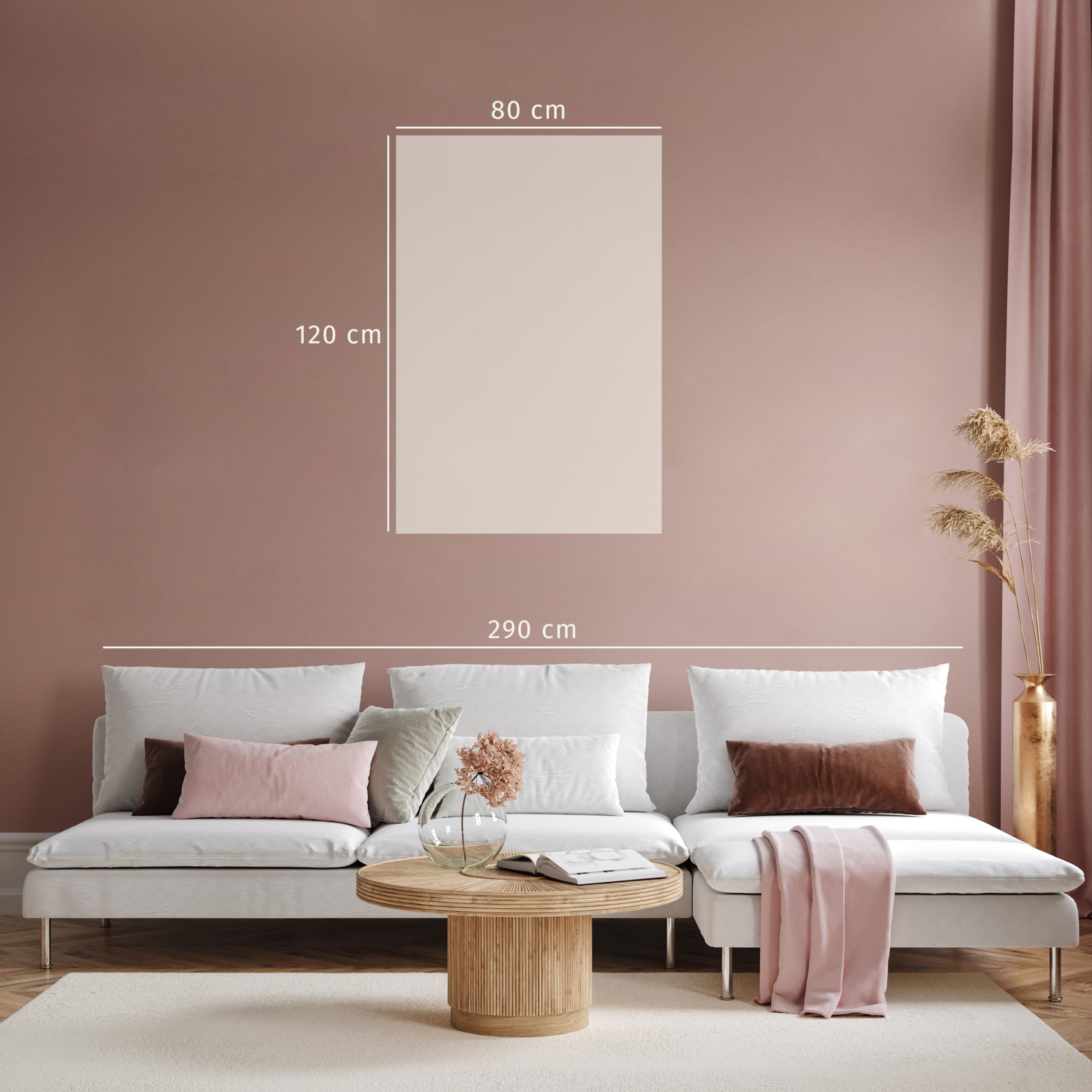 B&D XXL - Akustikbild Poster Frau Gesicht, Schallschutz, Wohnzimmer, Büro | Verbessert Raumakustik, reduziert Hall, ideal fürs Büro oder Wohnzimmer, hochwertige Verarbeitung, schnelle Montage, stilvoll