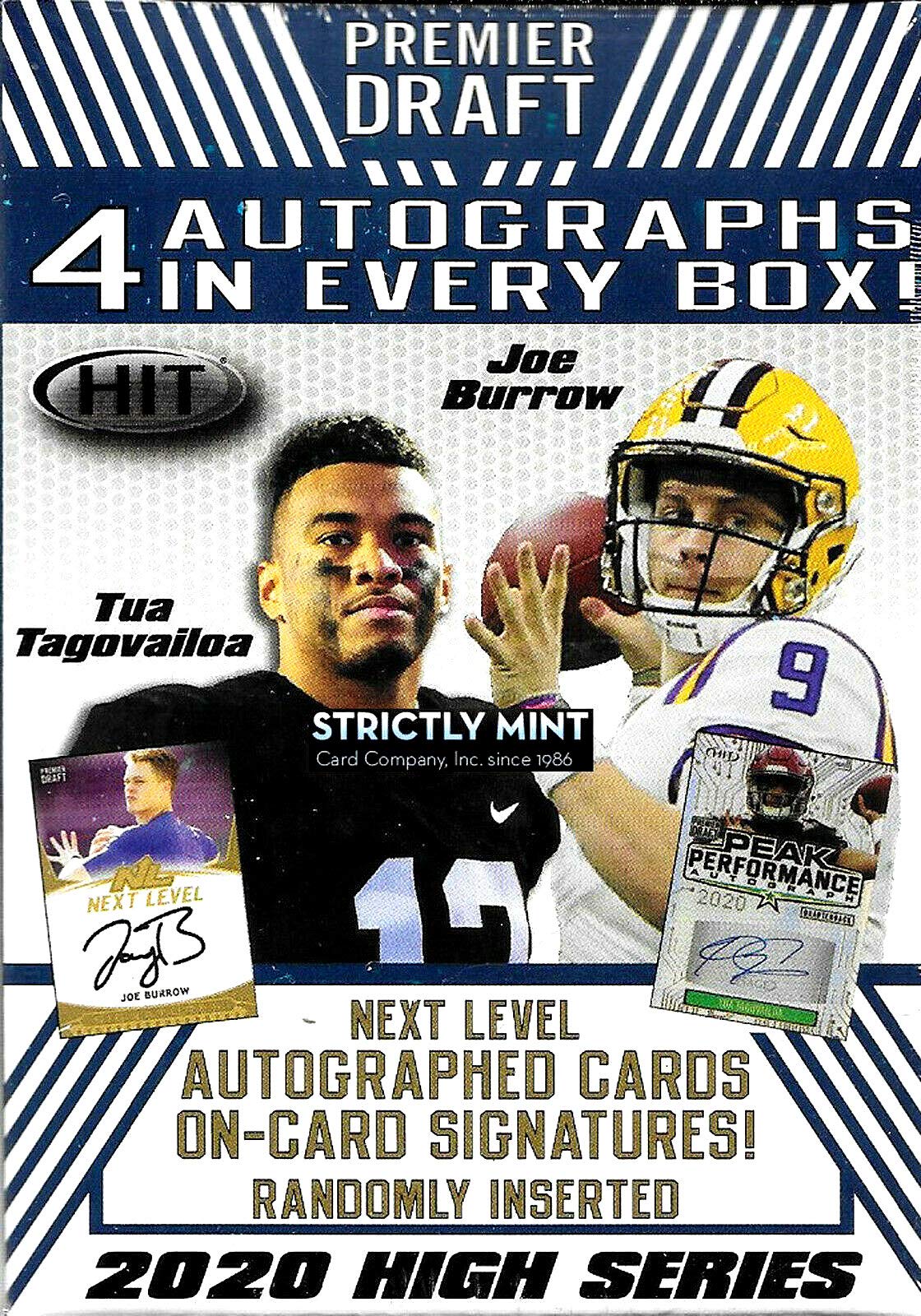 Amazon.com: 2020 SAGE Hit High Series Football BLASTER box (72 cards incl.  FOUR Autograph cards) : Collectibles & Fine Art