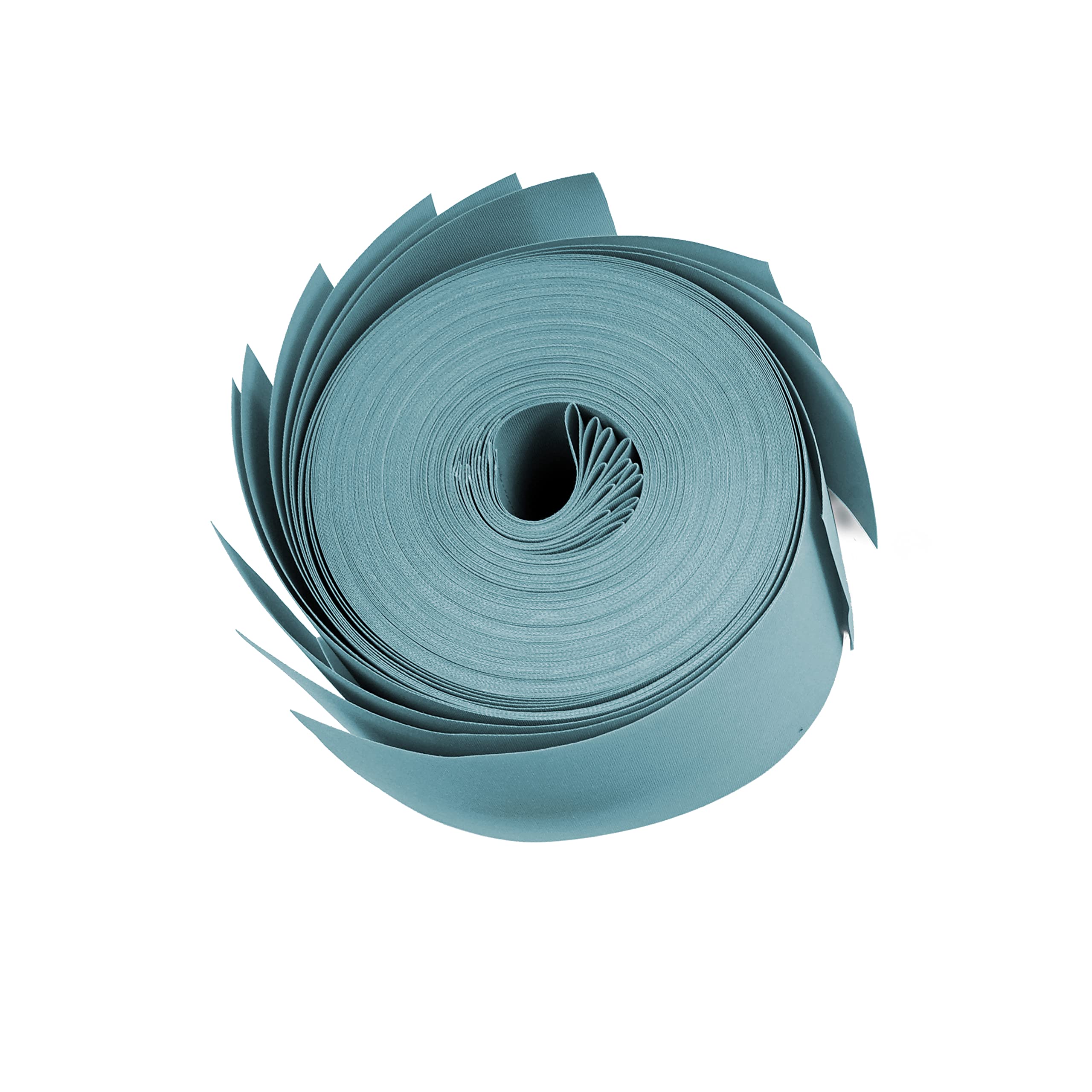 Ventanara® Lamellenvorhang durchgehende Schiene Komplettset Vertikaljalousie 89mm inkl. Montagematerial (Türkis (tageslicht), 250 x 250 cm)