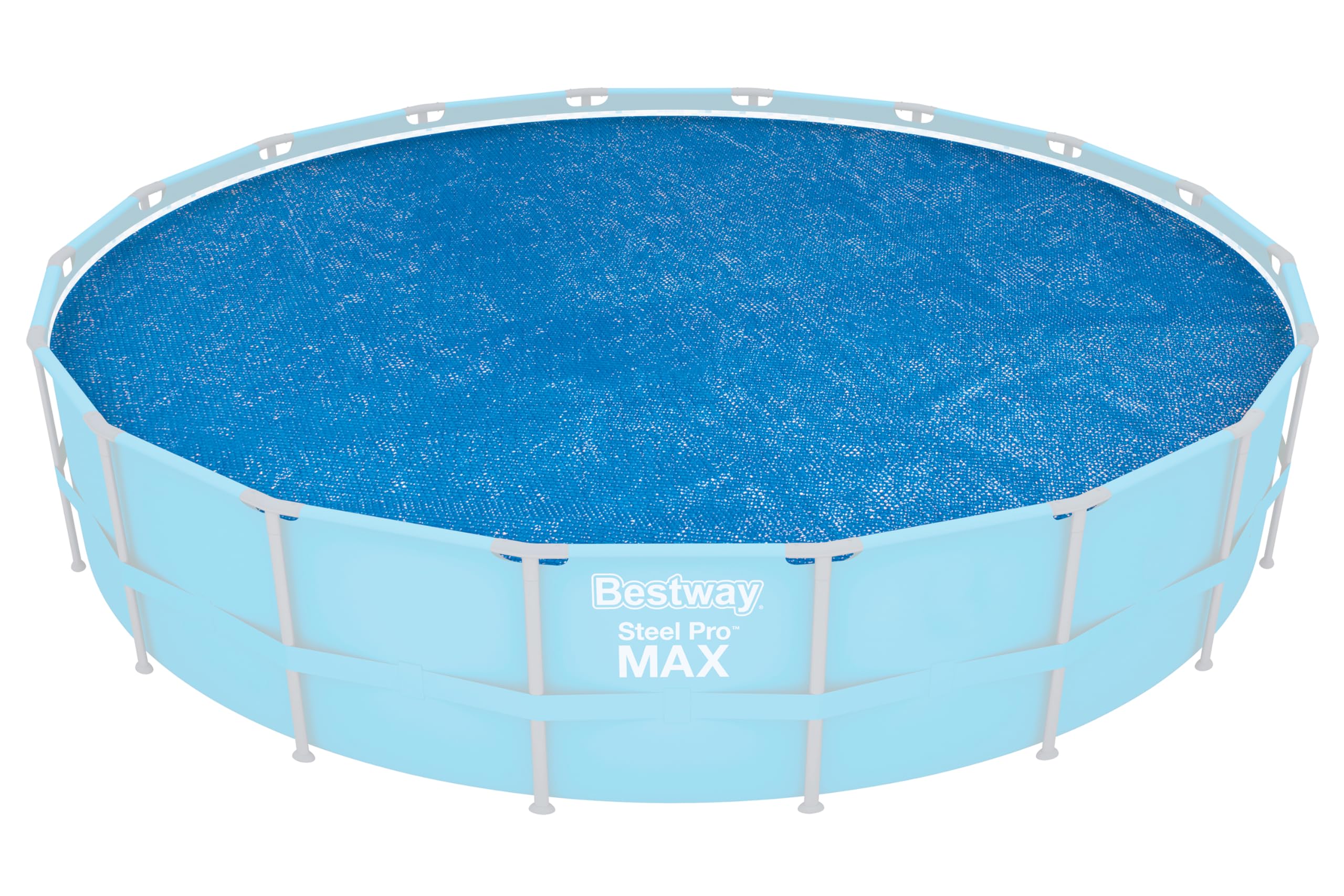 BESTWAY Cobertor Solar Redondo Ø527 cm para Piscinas Redondas de Ø549 cm Azul