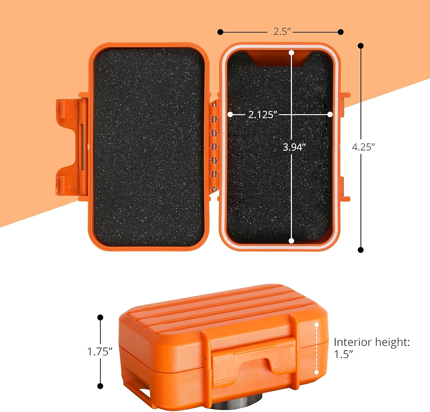 trackmategps heavy duty waterproofweatherproof magnetic stash case for gps tracker highly durable protective case rust proof magnet