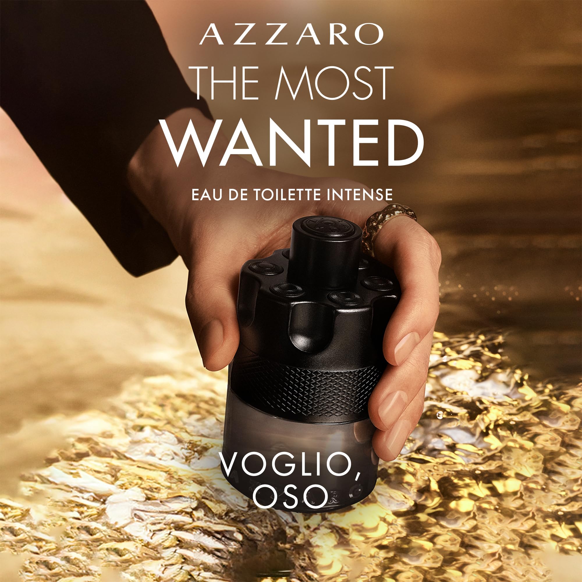 Azzaro The Most Wanted Intense Eau de Toilette Uomo, Profumo Uomo Fresco e Sensuale, Fragranza dalle Note Legnose e Aromatiche
