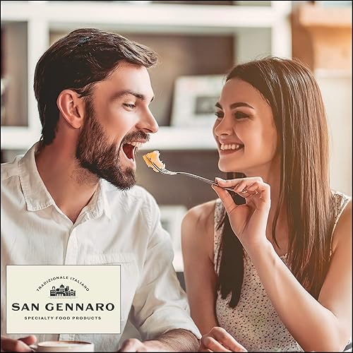 Miniatura 3 de San Gennaro Polenta 6 en total 3 italianos tradicionales  3 albahaca y ajo sin gluten sin grasa sin colesterol precocidos 18 onzas cada uno paquete