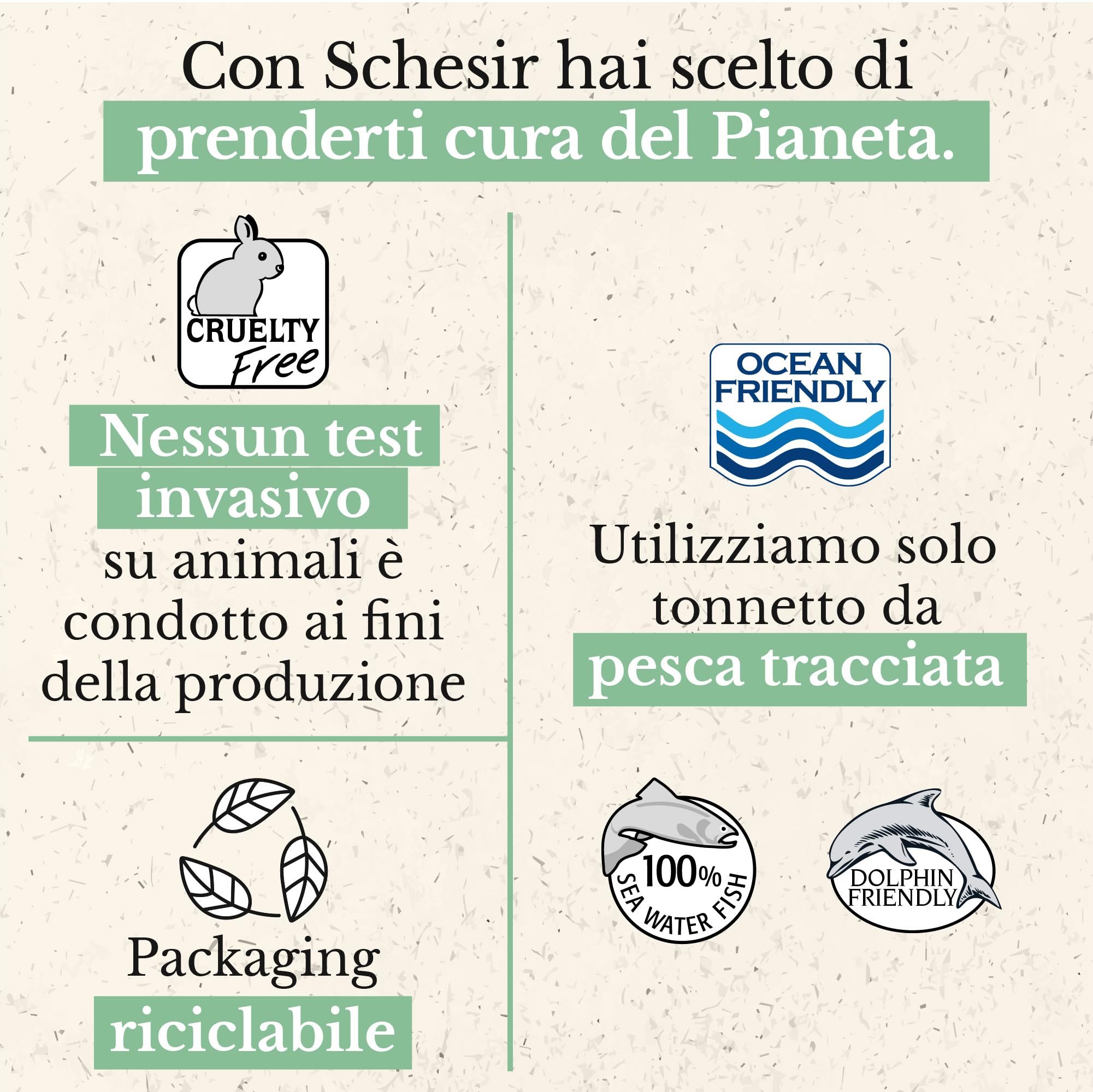 Schesir, Cibo Umido per Gatti Adulti, Pollo e Prosciutto, in Filetti e Gelatina 100% naturale. Confezione da 6 lattine x 85gr