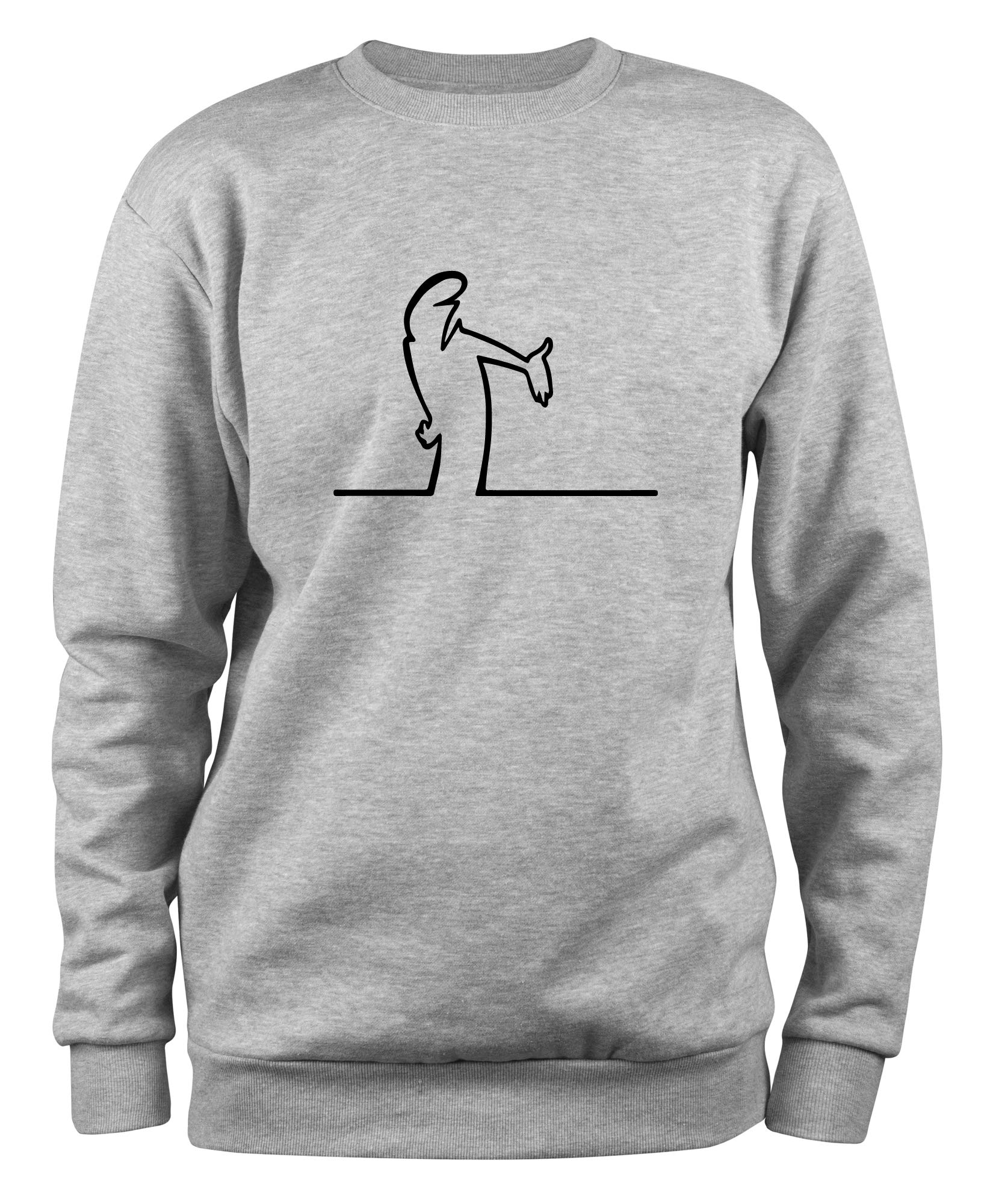Sweatshirt #2 La Linea Lui Cartoon Fun Kult