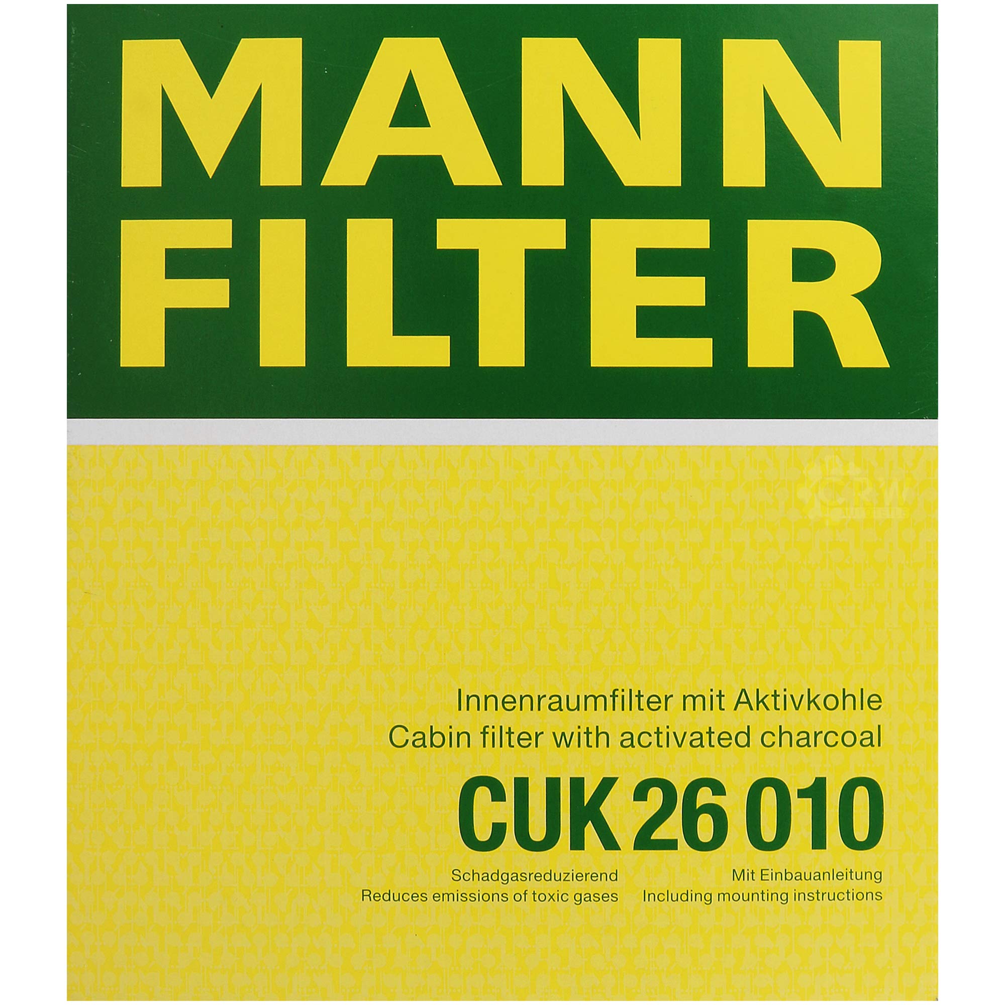 Pacchetto di ispezione pacchetto di manutenzione filtro con 5 l 0W-30 olio motore LongLife 3 FE, filtro dell'olio, filtro dell'aria abitacolo (carbone attivo), anello di tenuta