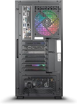 iBUYPOWER SlateMesh Gaming PC Computer Desktop,13th Gen Intel Core i7-13700F, NVIDIA GeForce RTX 4060 8GB, 32GB DDR4 RAM, 2TB SSD, WiFi Ready, Windows 11 Home
