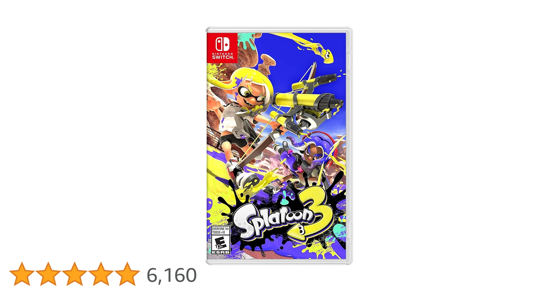 Nintendo Switch Splatoon 3 Game : Amazon.in: Video Games