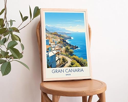 Miniatura 3 de Gran Canaria Poster, Gran Travel, Spain Poster, Gran Travel Print, Gran Travel Art, Cityscape Poster, Travel Art, Wall Decor, City Travel