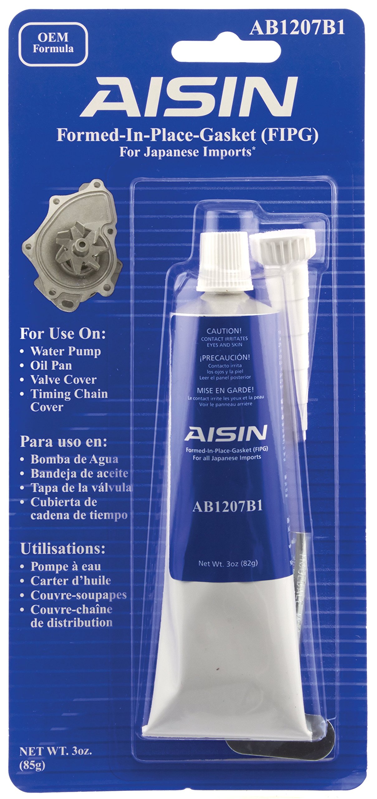 AISIN AB1207B1 Black Gasket Sealant Tube, 3 oz-picture-17