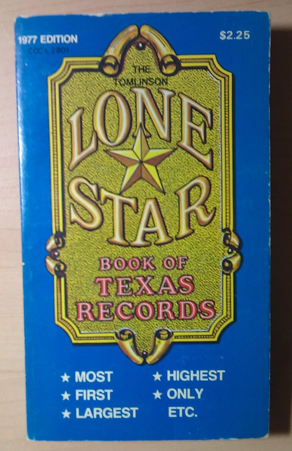 LONE STAR BOOK OF TEXAS RECORDS unknown author Books
