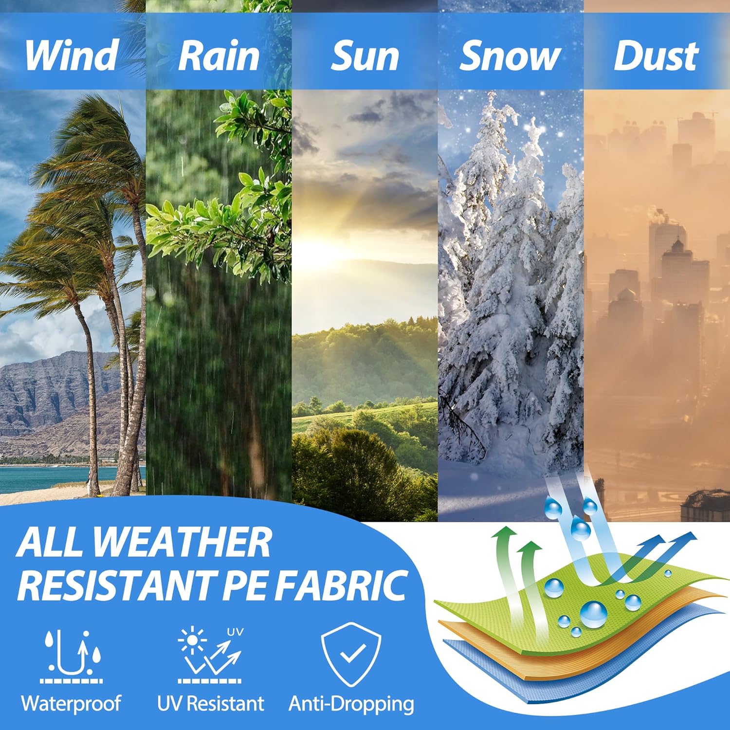 HOWSVN - Cobertizo De Almacenamiento Para Exteriores, 6 X 3 Pies, Refugio De Almacenamiento