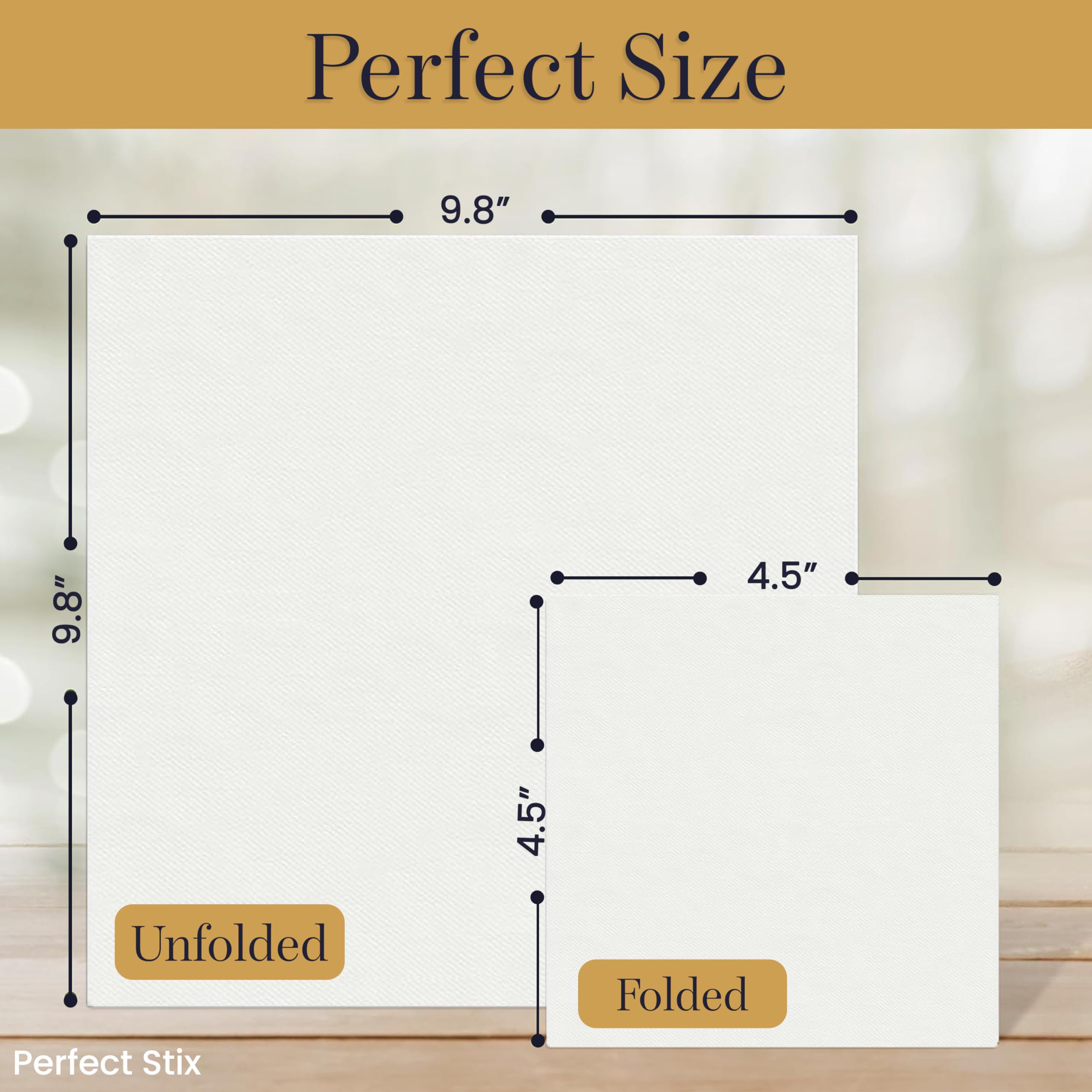 Servilletas de papel desechables de 2 capas, color blanco, desechables, para cócteles o para uso diario (9.8 x 9.8 pulgadas), paquete de 1000 unidades