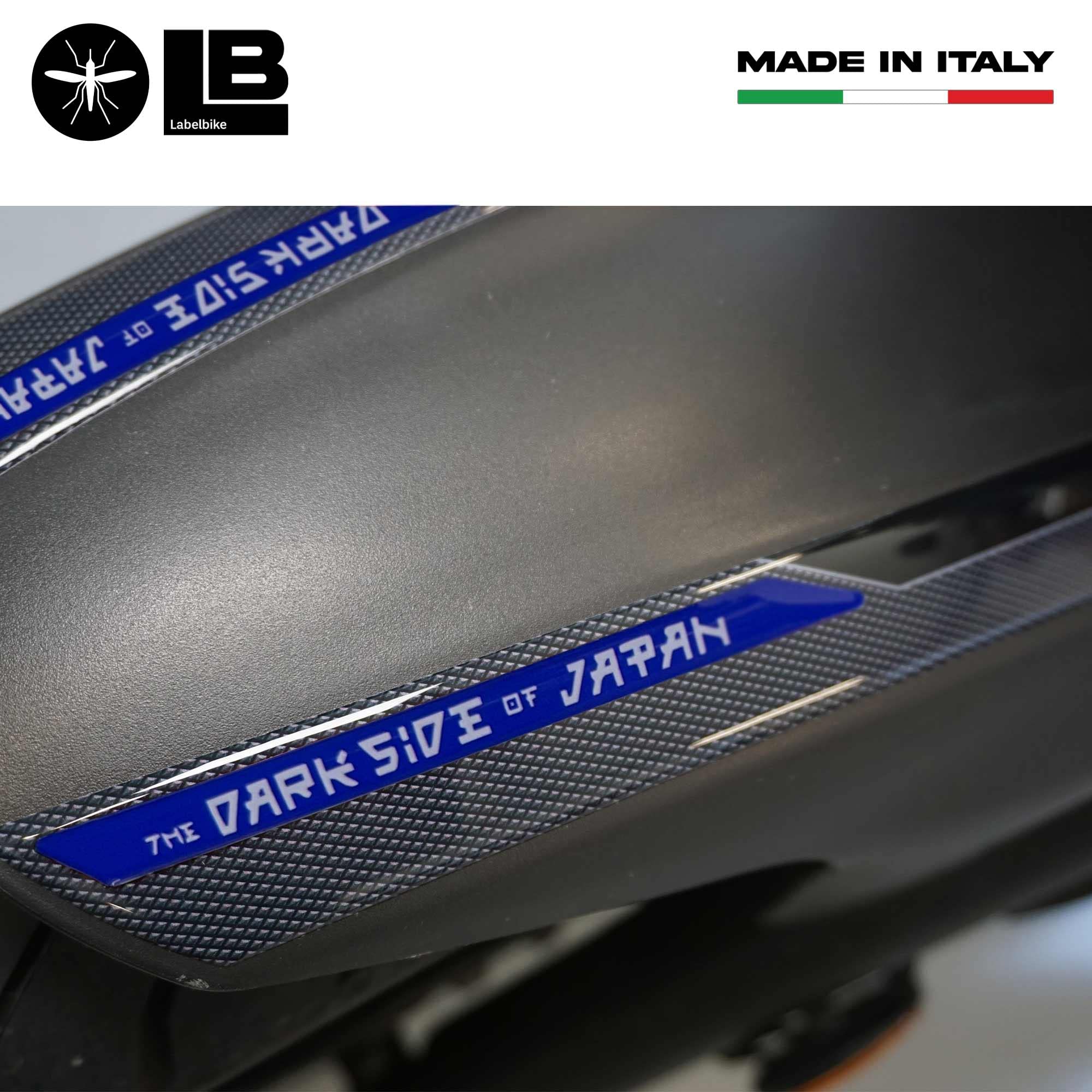 Adesivi 3D In Resina Labelbike Per Parafango Yamaha MT-07 (2018-2023) - Colore Arancione - Protezione Antigraffio E Personalizzazione Moto - 3