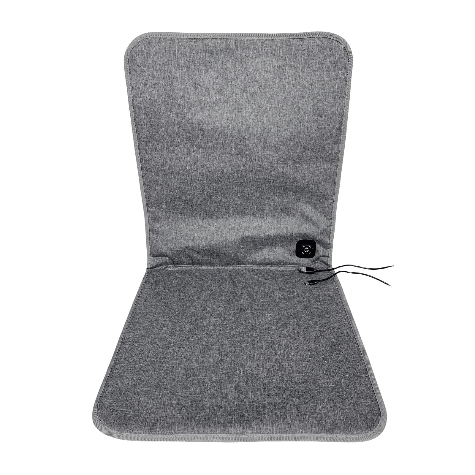 Almohadilla térmica portátil USB con regulación de temperatura para una distribución uniforme del calor durante camping, pesca y deportes, cojín de asiento con calefacción por USB para una calidez