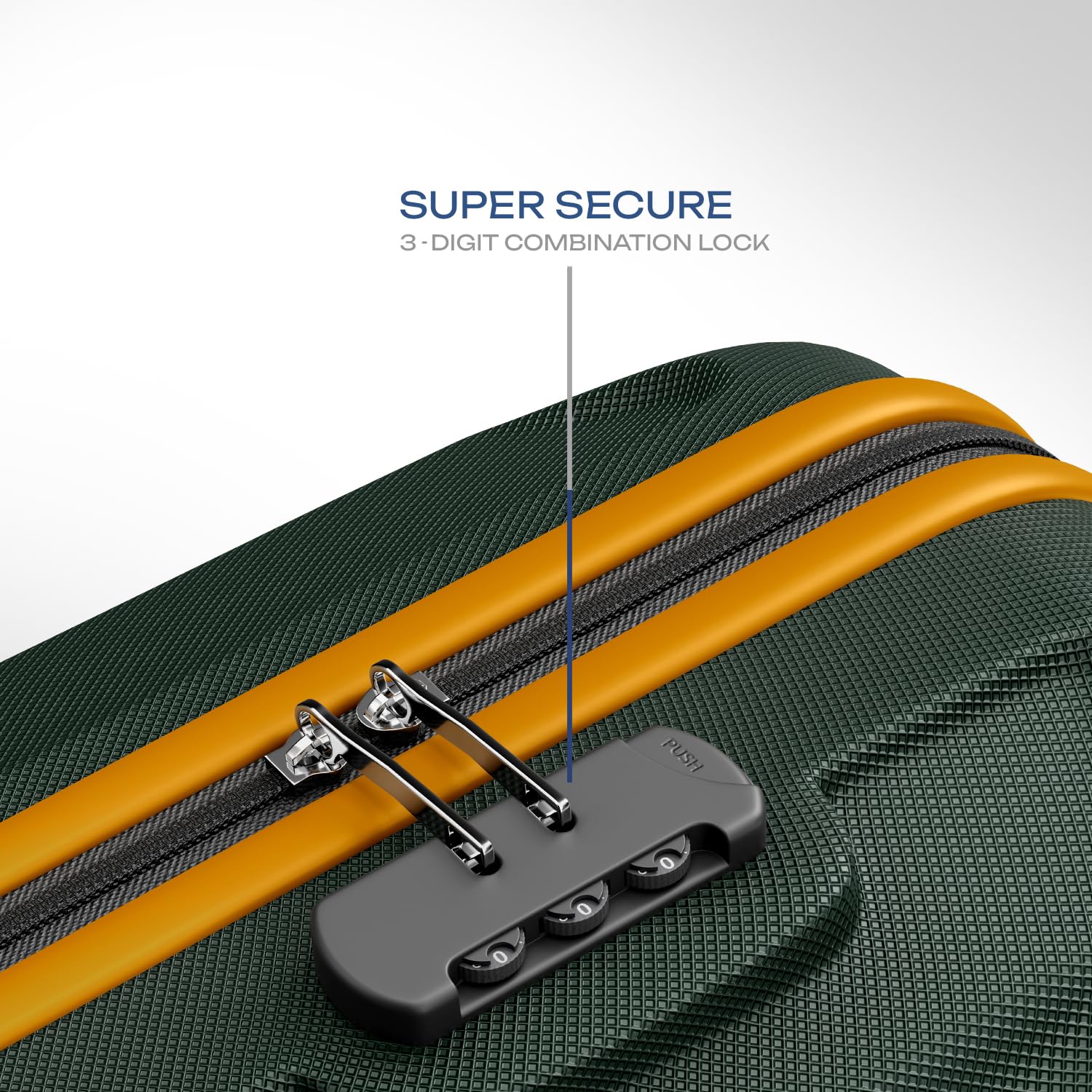 Safari Thorium Neo Spinner Suitcase - Durable Travel Luggage -4
