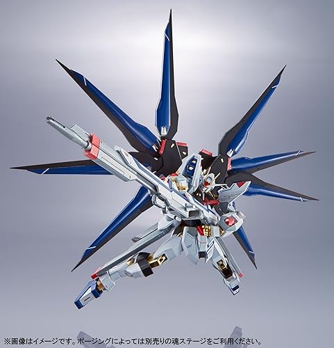 Miniatura 3 de Bandai Gundam Seed Destiny Strike Freedom ZGMF-X 20A Metal Robot Spirit Figura de acción