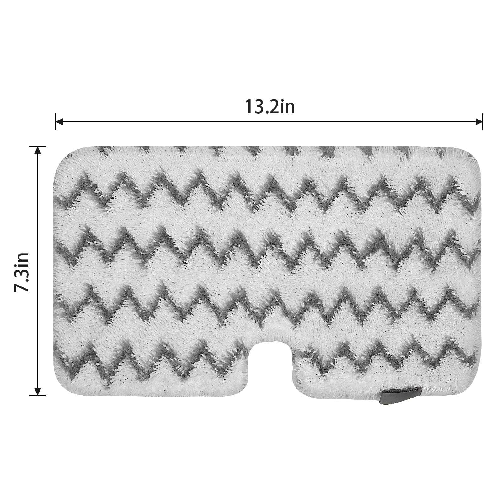 DGHYDZ 6-Pack Steam Mop Pads For Shark S3500 Series - Microfiber, 12.6x7 Inch, Reusable & Machine Washable - View #10