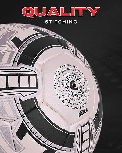 Miniatura 4 de American Challenge Navio - Balón de fútbol profesional para partidos y entrenamiento, tamaños oficiales 3, 4 y 5 para jóvenes y adultos, alto