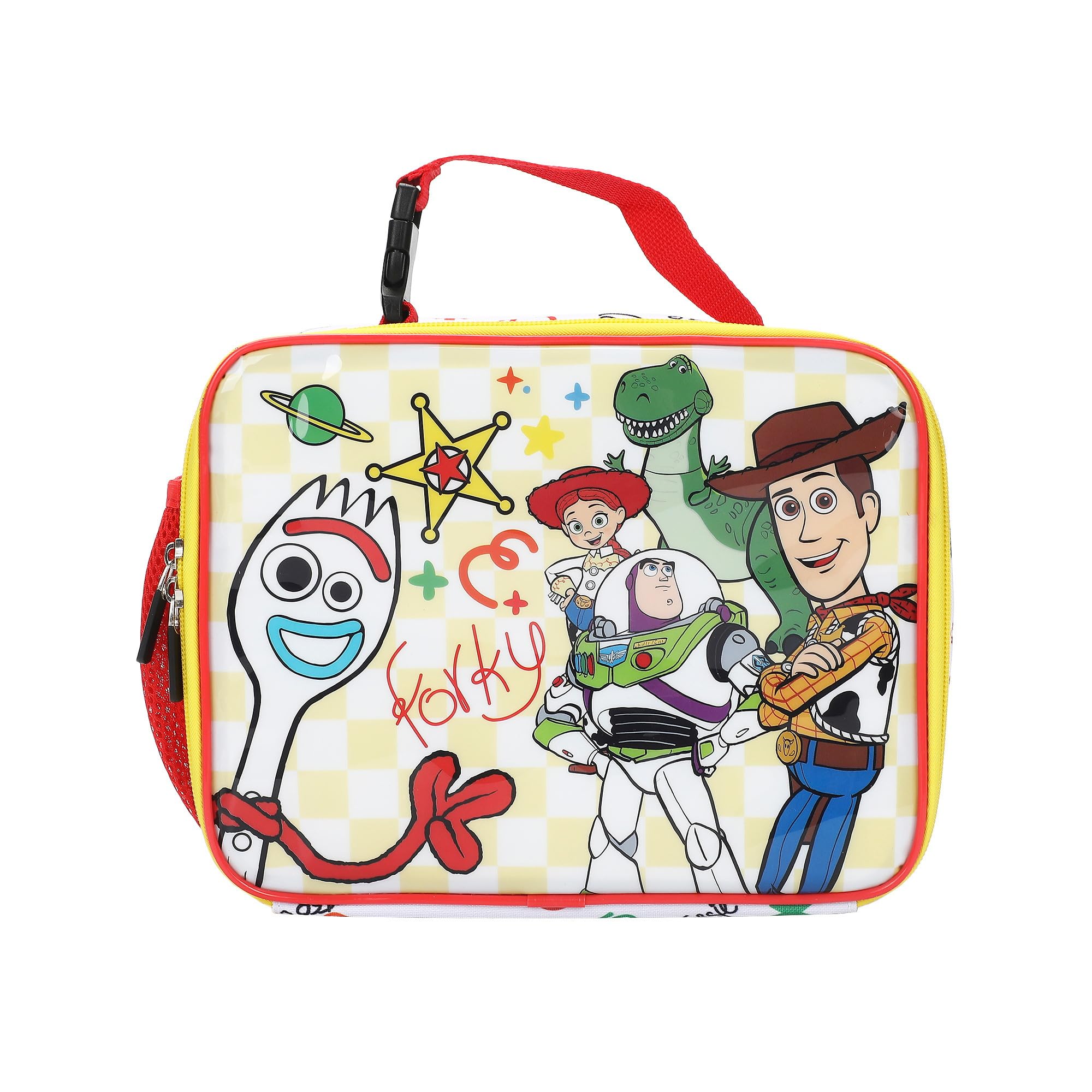Bioworld Toy Story Kids Lunch Bag with Reverse Printed PVC for School and On-the-Go Meals