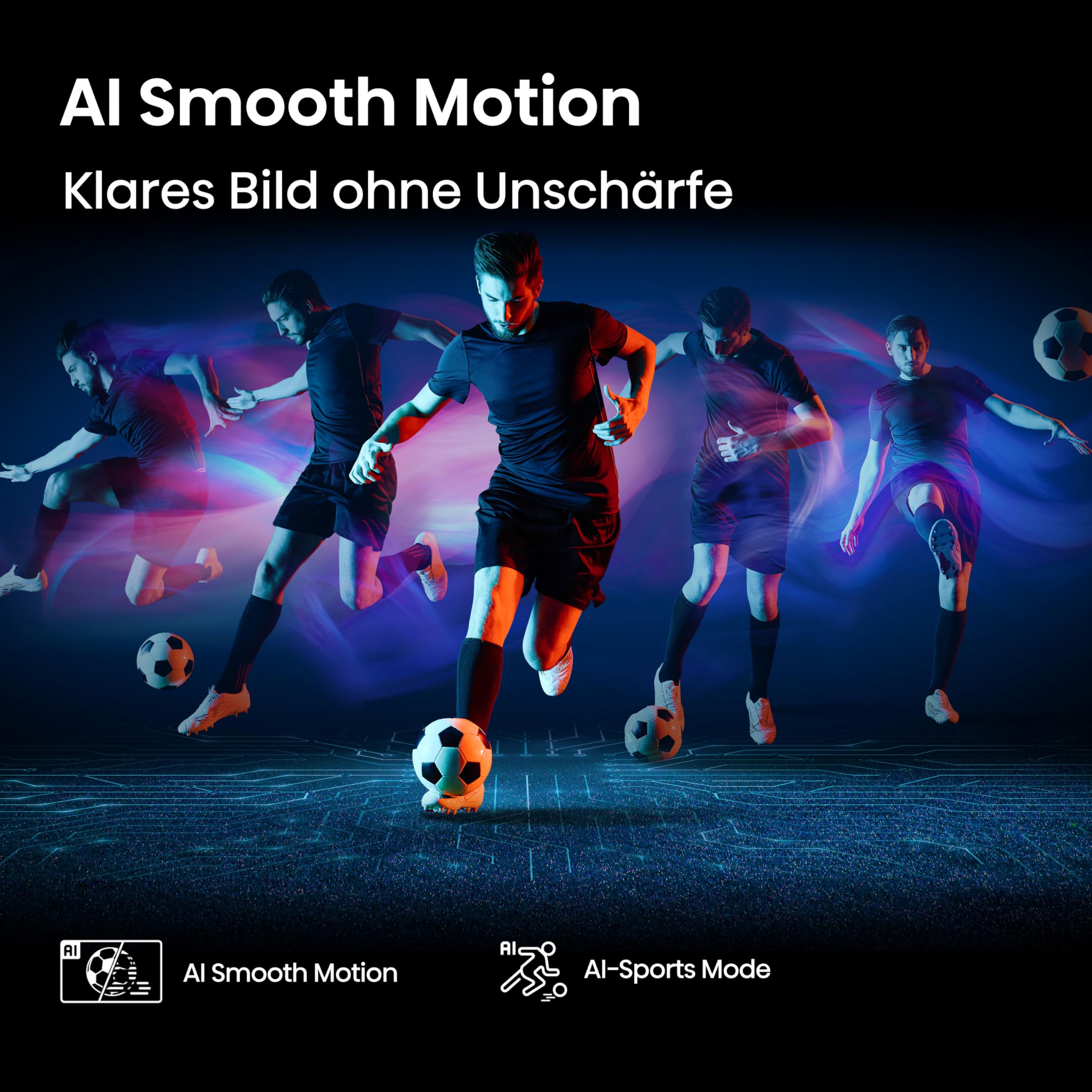 Hisense 55E7Q PRO Fernseher 139cm (55 Zoll) 4K UHD QLED, Smart TV,144Hz Game Mode PRO,Filmaker Mode, AMD FreeSync Premium,AI HDR Upscaler,Dolby Vision IQ,Dolby Atmos,Sprachsteuerung[2025]